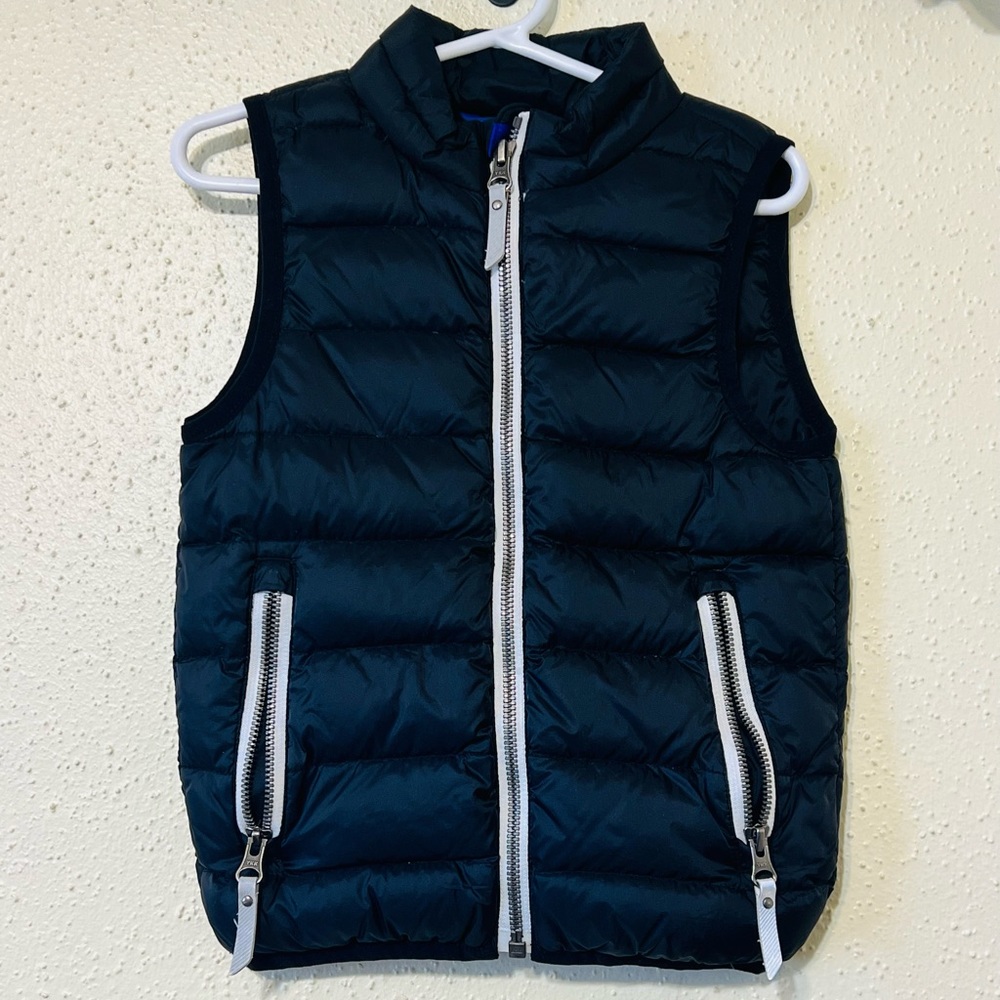 Hanna Andersson Black Quilted Vest